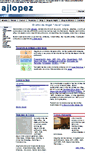 Mobile Screenshot of ajlopez.net